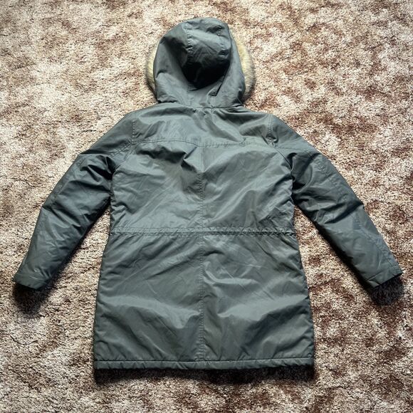 Levi's Hooded Water Repellant Shearling Lined Jacket Women's Size Large - Picture 8 of 8